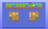 Sokoban-puzzle-cute-planet